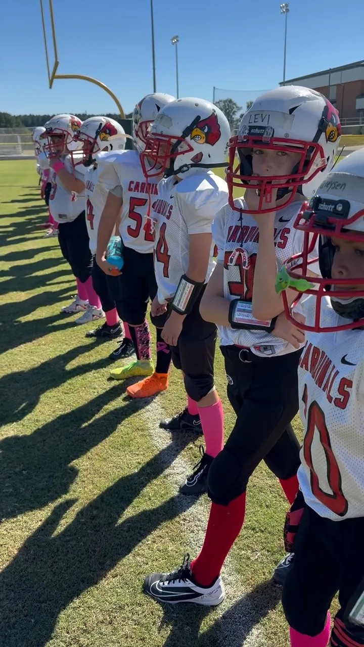 Four Oaks Cardinals team moment