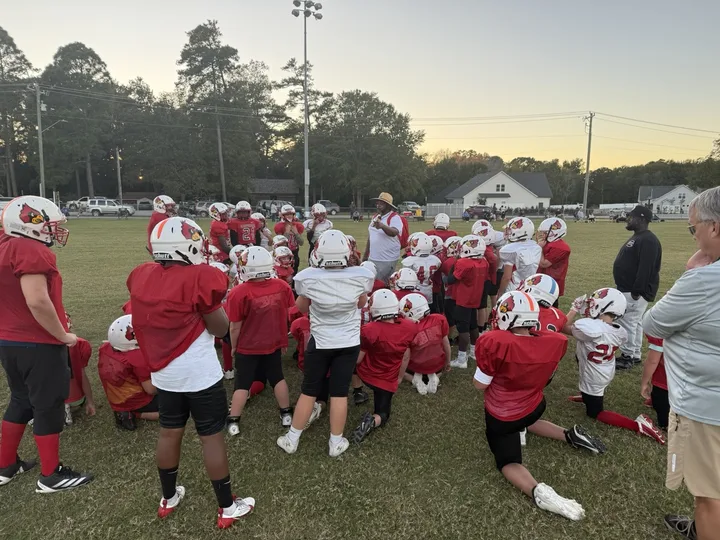 Four Oaks Cardinals team moment