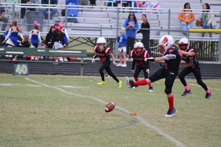 Four Oaks Cardinals game action