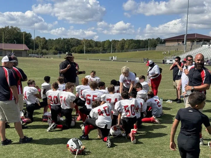 Four Oaks Cardinals team moment