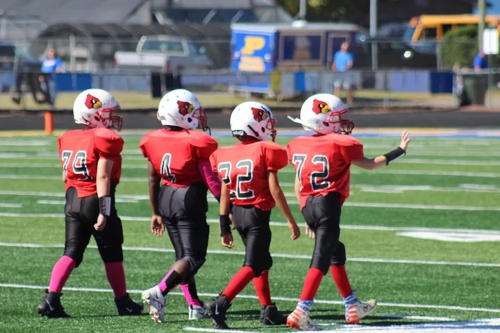 Four Oaks Cardinals game action