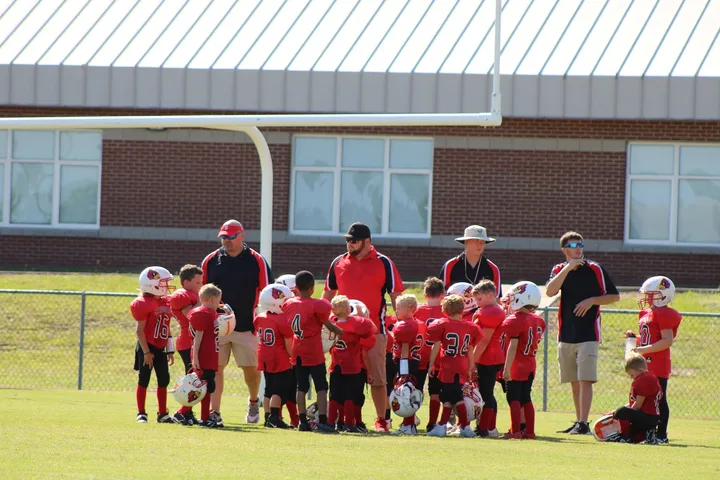 Four Oaks Cardinals team moment