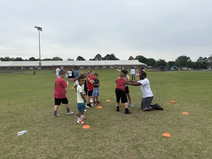Four Oaks Cardinals game action