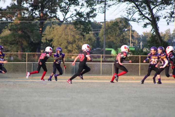 Four Oaks Cardinals game action