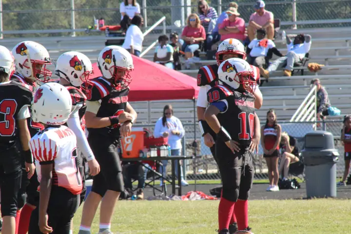 Four Oaks Cardinals game action
