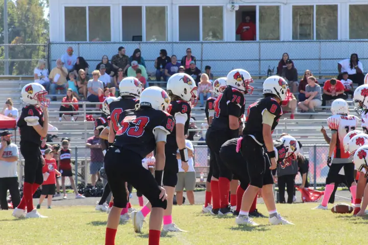 Four Oaks Cardinals game action