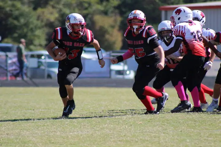 Four Oaks Cardinals game action