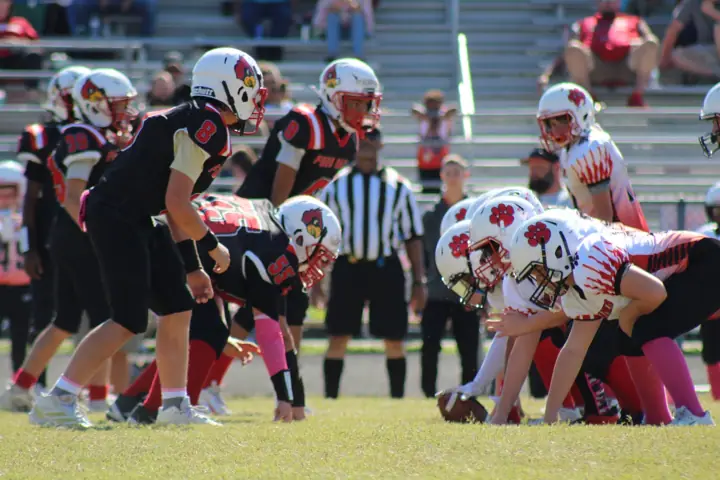 Four Oaks Cardinals game action