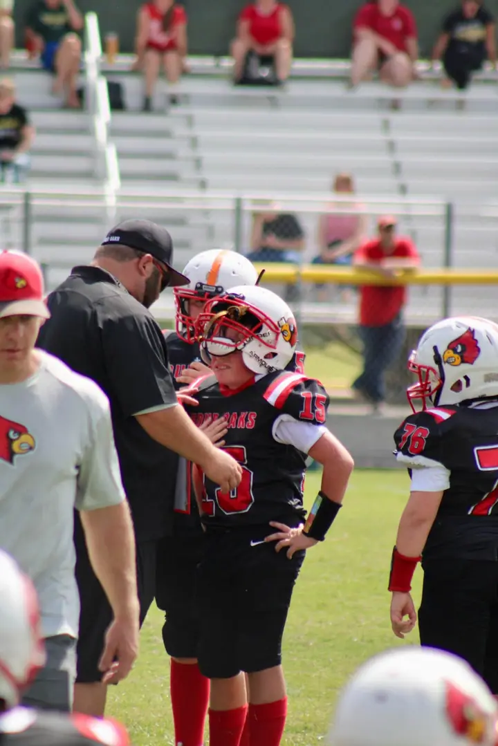 Four Oaks Cardinals game action