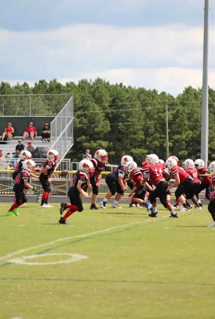 Four Oaks Cardinals game action