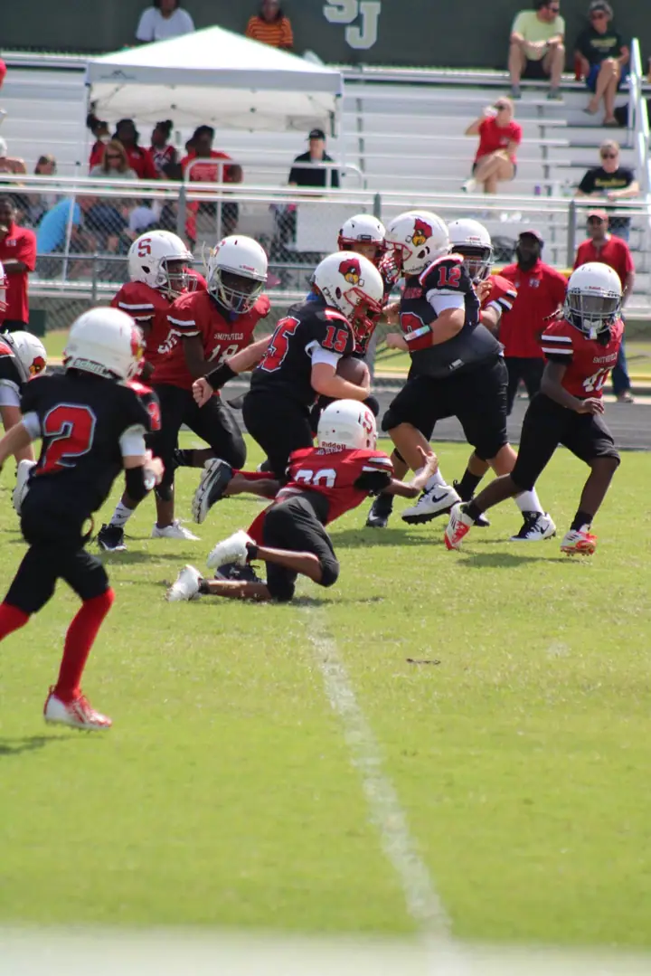Four Oaks Cardinals game action