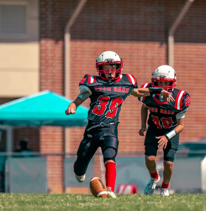 Four Oaks Cardinals game action